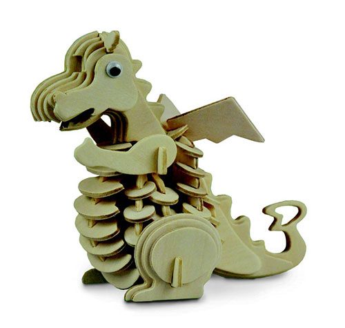 Quay Woodcraft Construction kits - Baby Dragon - Image 2