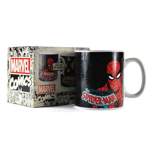 Marvel Heat Changing Mug - Spiderman
