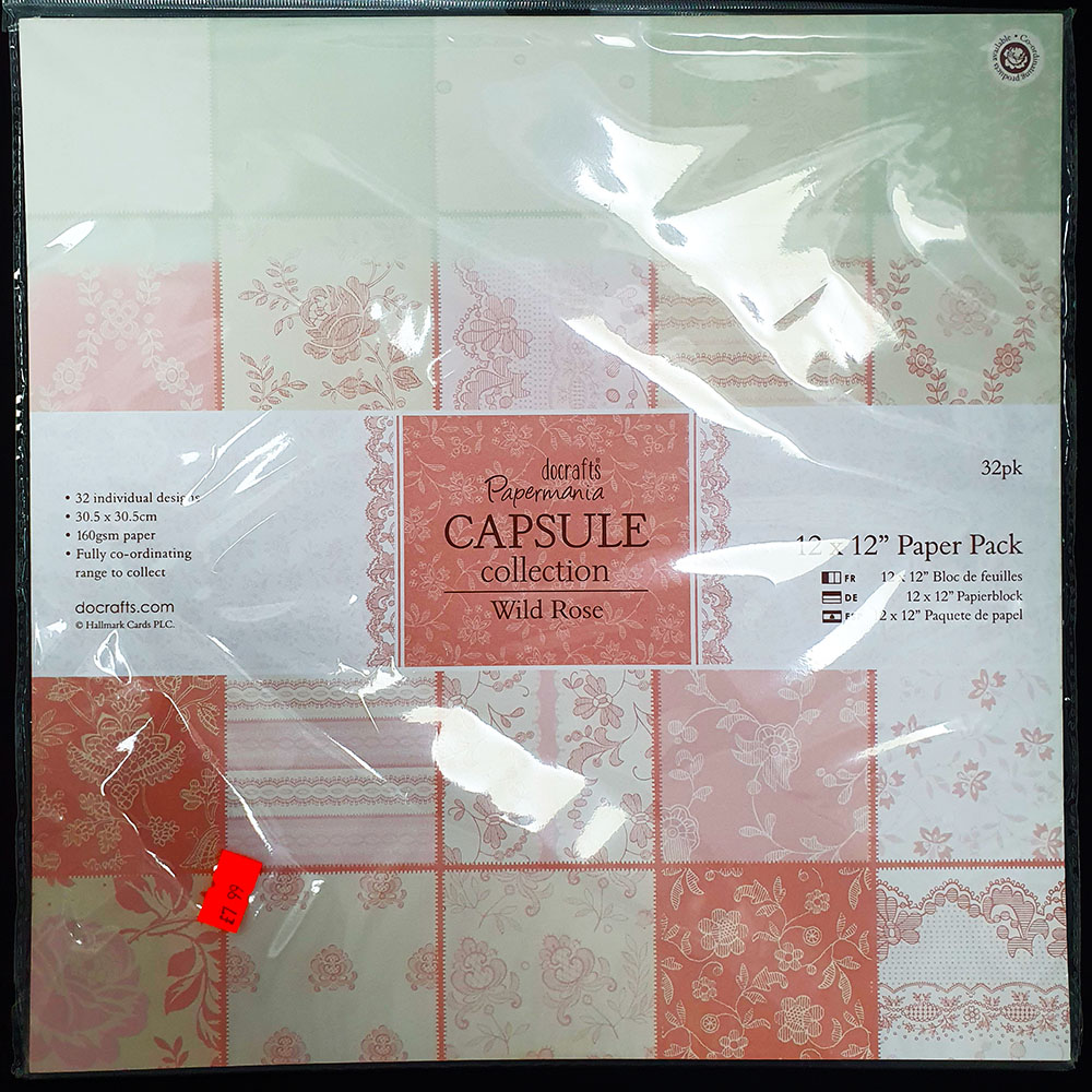 Capsule Paper Pad Wild Rose