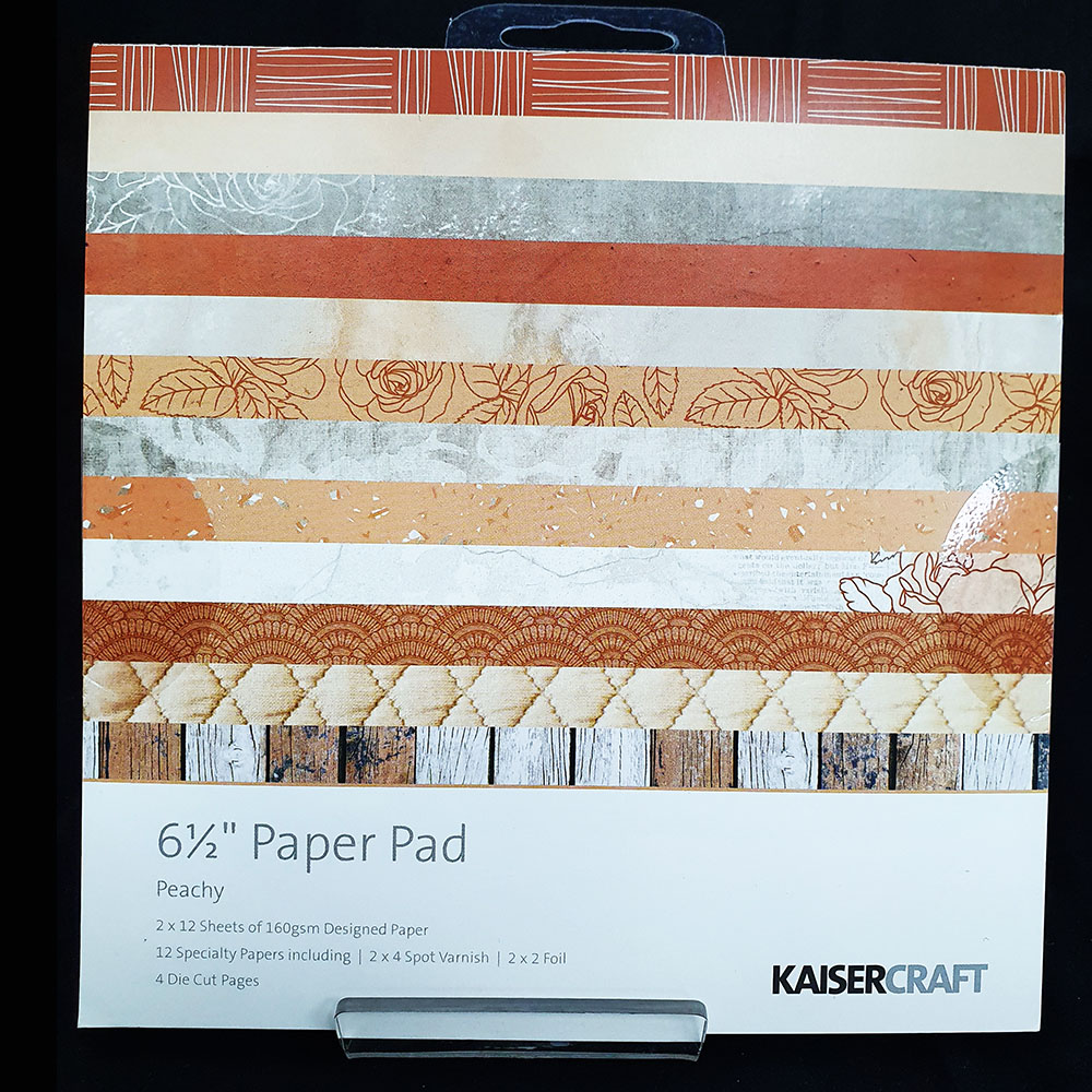 Kaisercrafts 6.5" Paper Pad Peachy