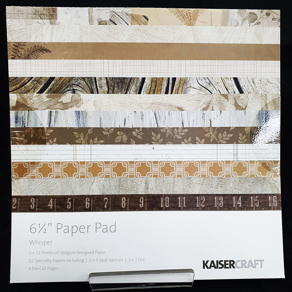 Kaisercrafts 6.5" Paper Pad Whisper