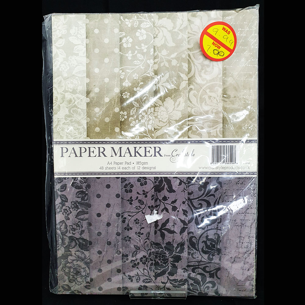 Papermaker A4 Paper Pad Florals