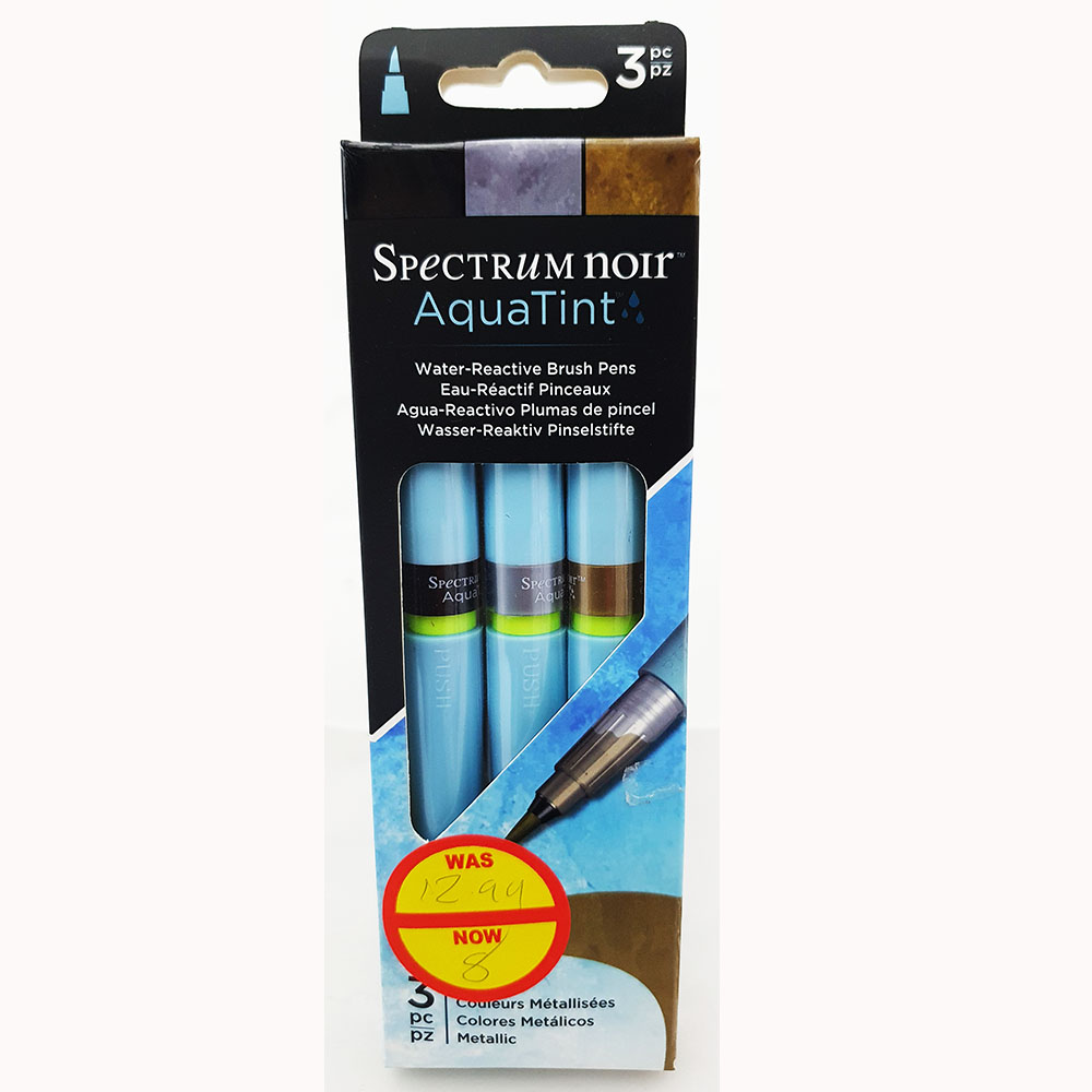 Aqua Tint Pens - Metalics