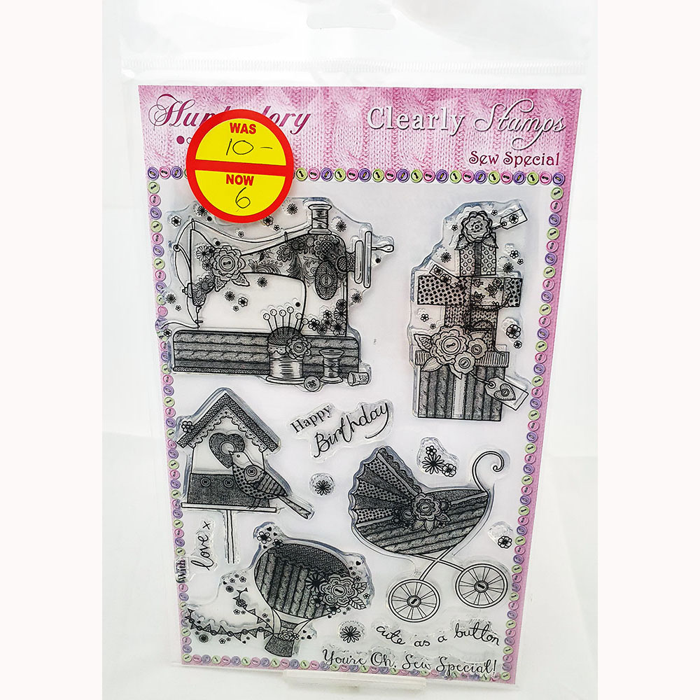 Hunkydory Clearly Stamps – Sew Special