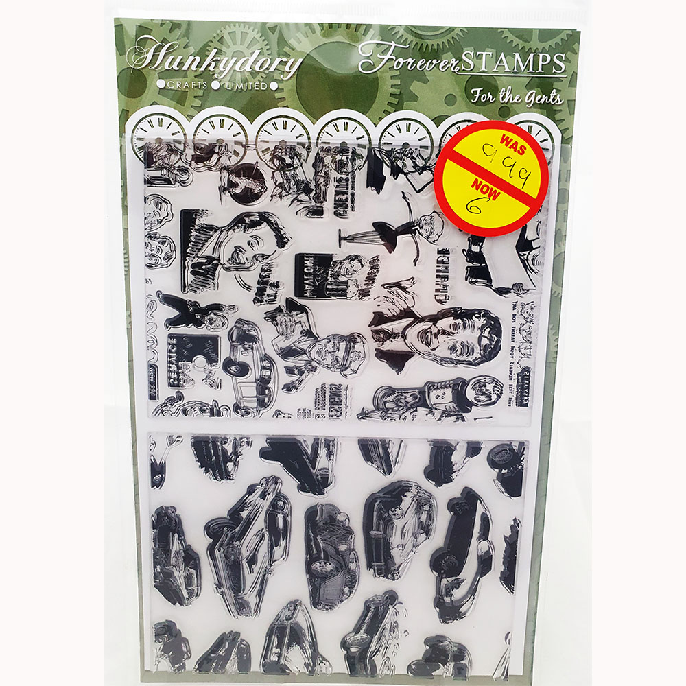 Hunkydory Clearly Stamps – For The Gents