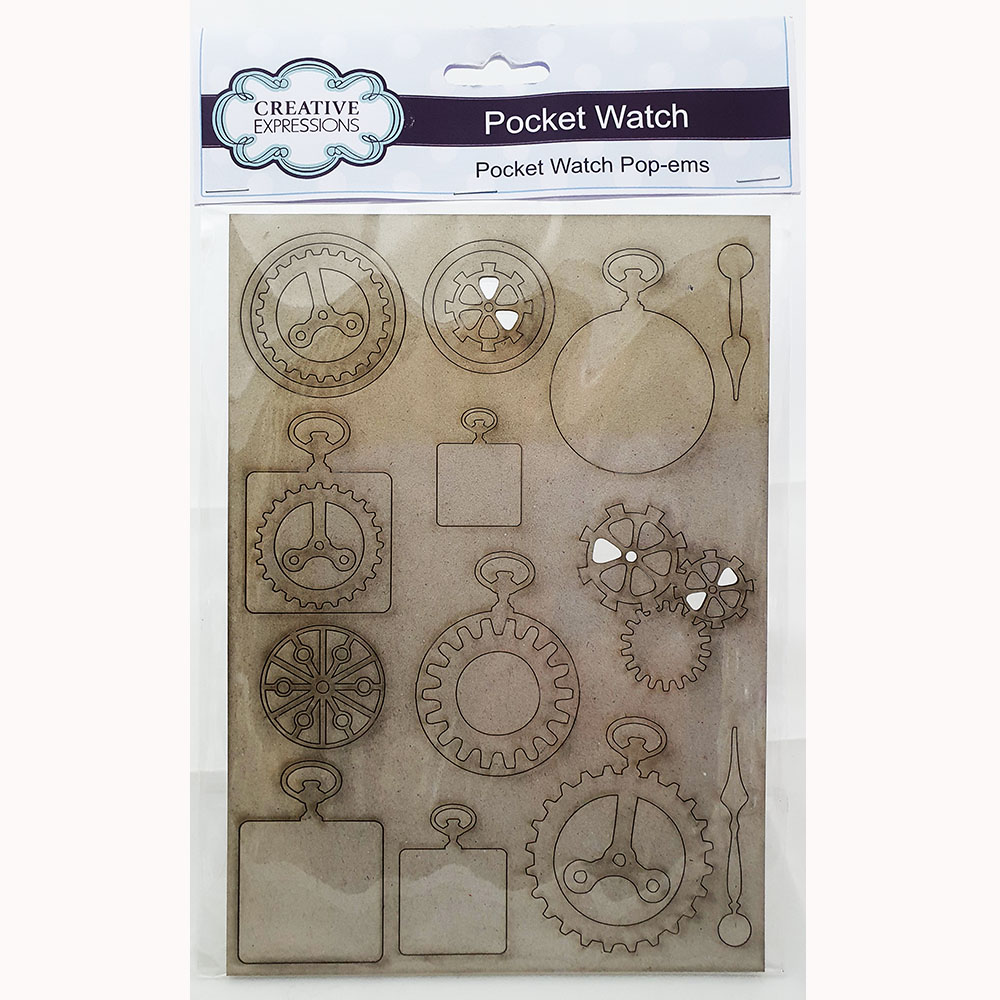 Creative Expressions Pocket watch Pop-Ems-CEGBWATCH