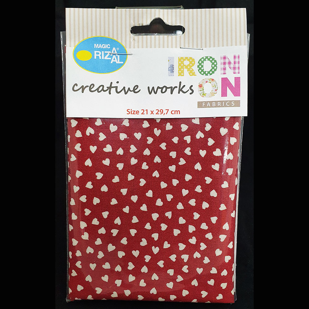 Creative Iron Fabric Hearts