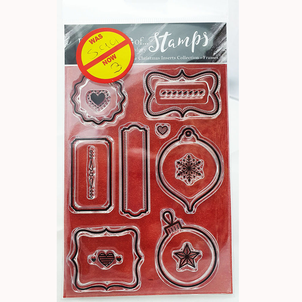 Hunkdory christmas stamp frames-FTLS230