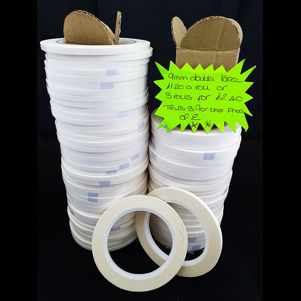 Flush Edge Double Sided Tape 6mm & 3mm