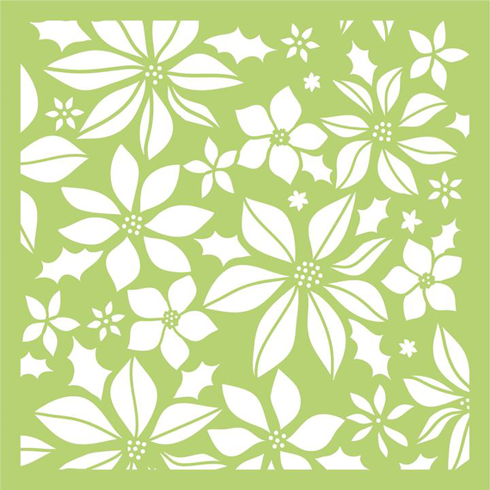 Kaiserkraft - Stencil Poinsettia