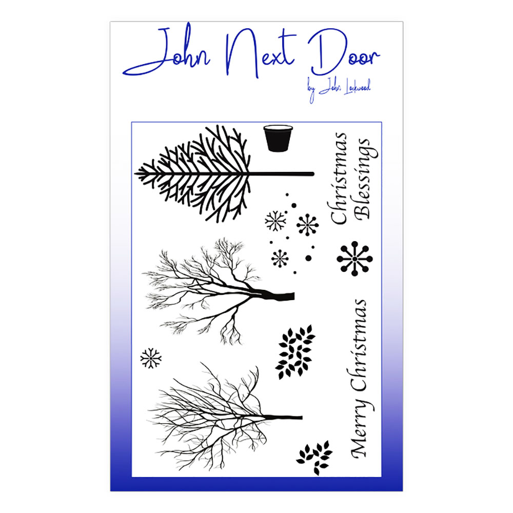 Winter Trees Stamp