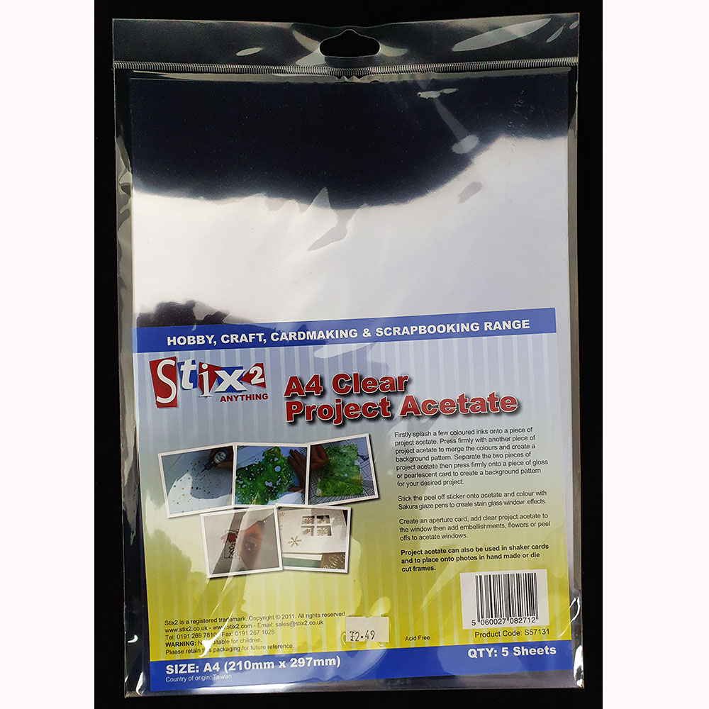 Stix2 A4 Acetate-s57131
