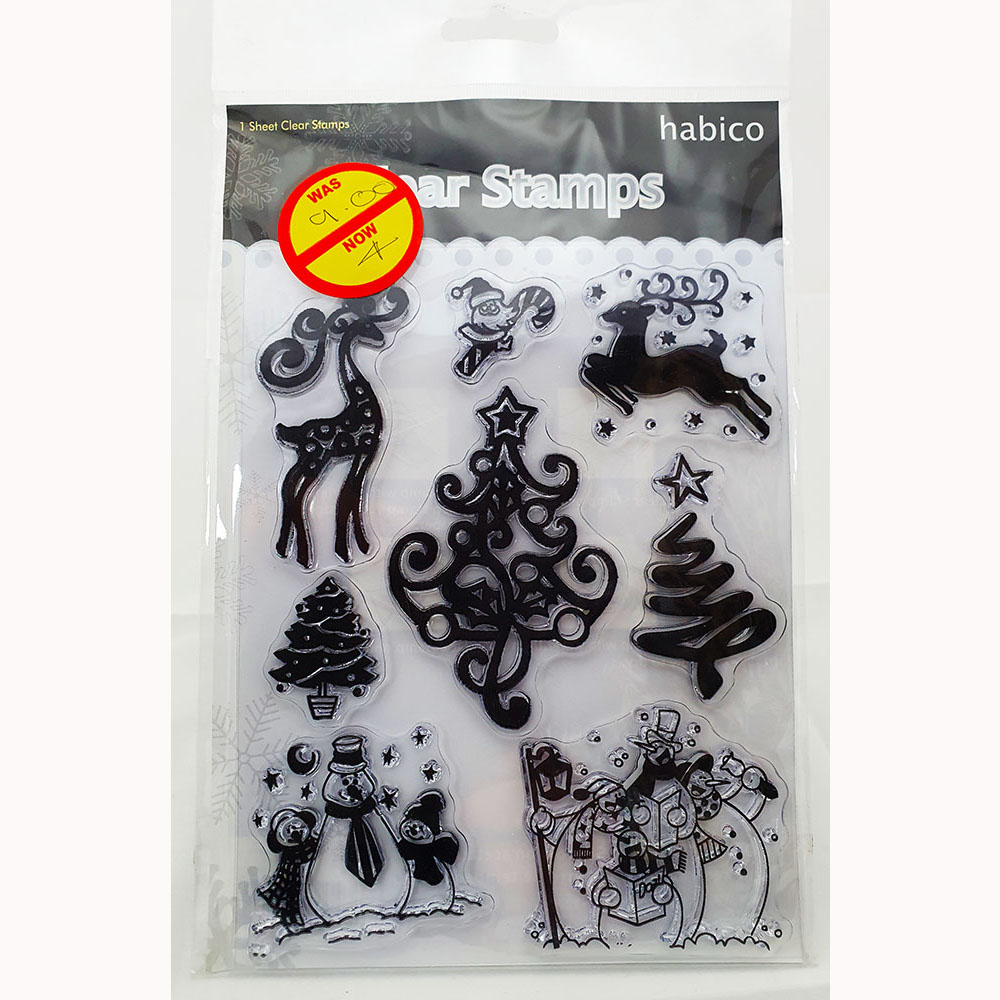 Habico Stamps – Clear Stamp Xmas