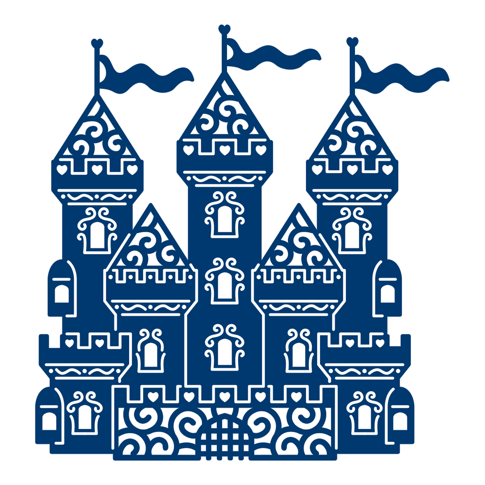 Tattered Lace Die Fairy Castle Gillies Crafts Gifts
