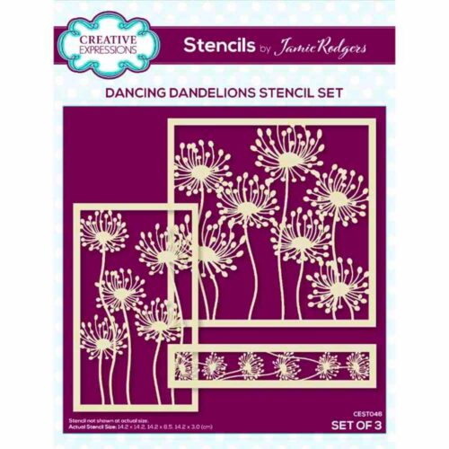 Jamie Rodgers Dancing Dandelions Stencil Set