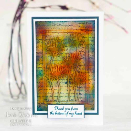 Jamie Rodgers Just A Note A5 Clear Stamp - Image 2