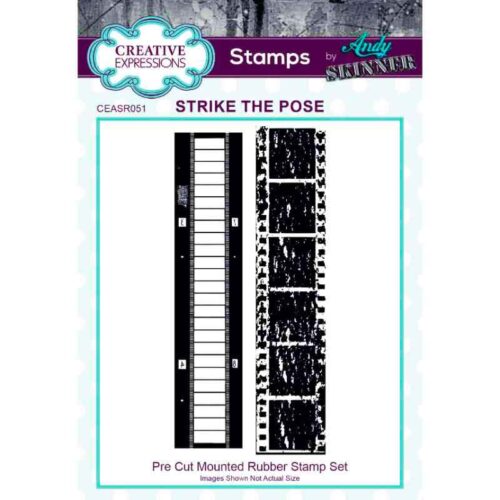 Creative Expressions - Strike The Pose Stamp