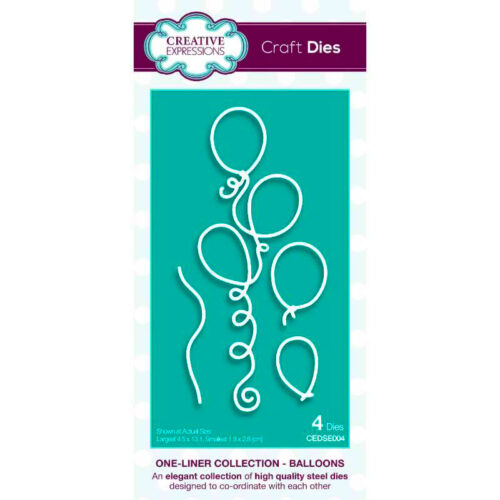One-liner Collection Balloons Craft Die