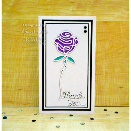 One-liner Collection Roses - Craft Die - Image 3