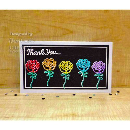 One-liner Collection Roses - Craft Die - Image 2