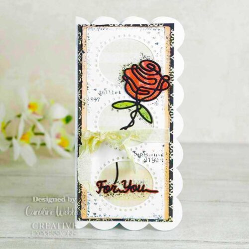 One-liner Collection Roses - Craft Die - Image 4