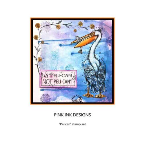 Pink Ink Designs Pelican 6 in x 8 in Clear Stamp Set - Image 3