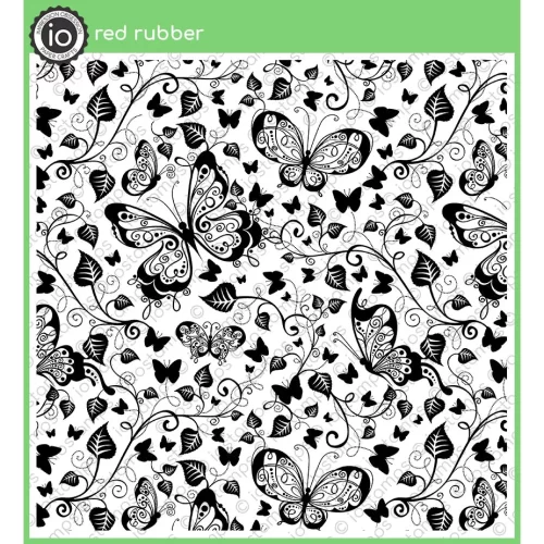 Impression Obsession - Butterflies Stamp