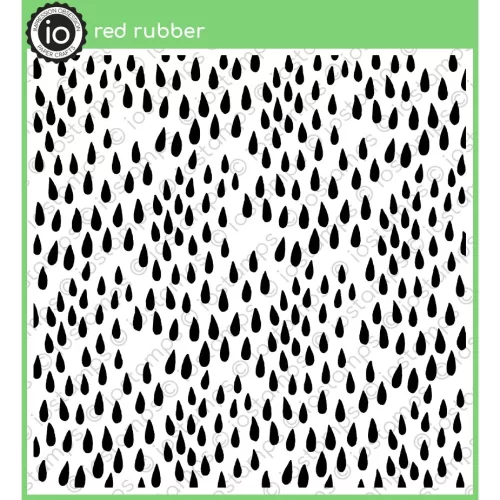 Impression Obsession - Tear Drops Stamp