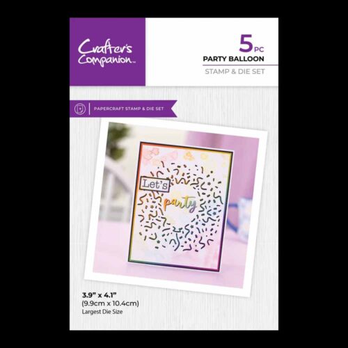 Crafters Companion Stamp & Die Set - Be Happy - Image 3
