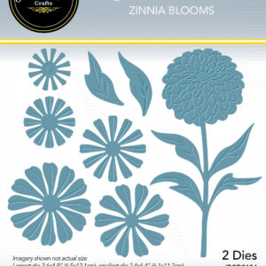 Zinnia Blooms Craft Die Set - Florist Collection By Jamie Rodgers Crafts