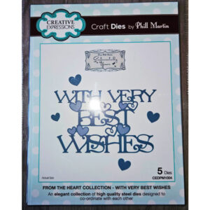 Creative Expressions With Very Best Of Wishes-by Phill Martin