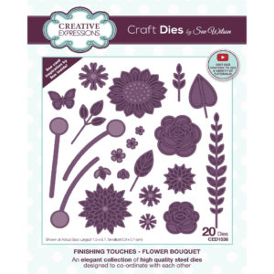 Creative Expressions Flower Bouquet Craft Die by Sue Wilson