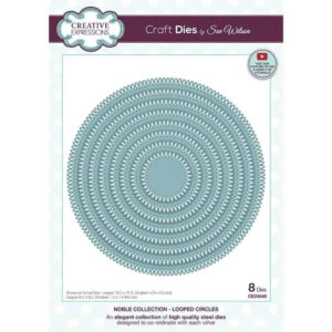 Looped Circles Die Set - by Sue Wilson