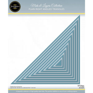 Jamie Rodgers Right Angled Triangle Mats & Layers Dies